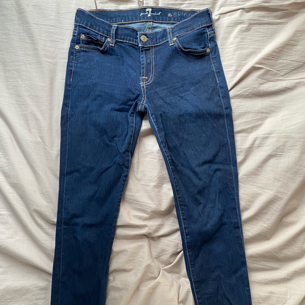 7 For All Mankind - The Skinny blue jeans